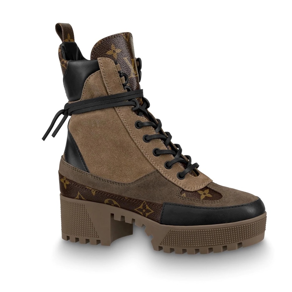 Louis Vuitton LV Laureate Combat Boots  38